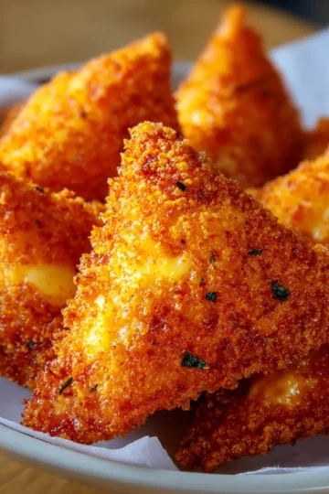 Cheesy Fried Doritos Bites
