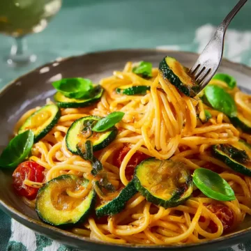 Spaghetti alla Nerano (Spaghetti With Fried Zucchini)