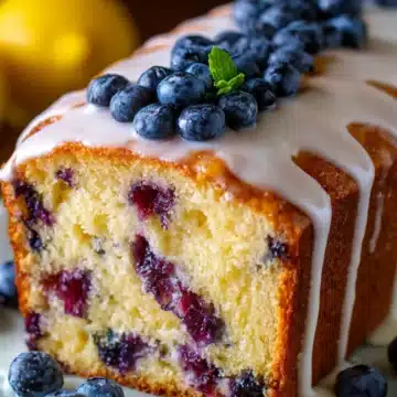 Lemon Blueberry Pound Cake