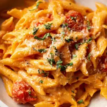 Super Easy Creamy Tomato Pasta