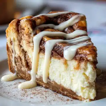 Cinnamon Roll Cheesecake