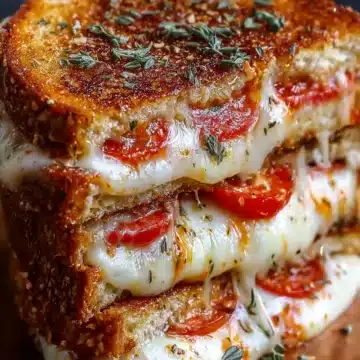 Pizza Grilled Cheese Sandwiches