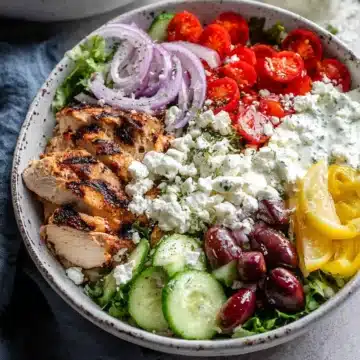 Greek Chicken Bowls
