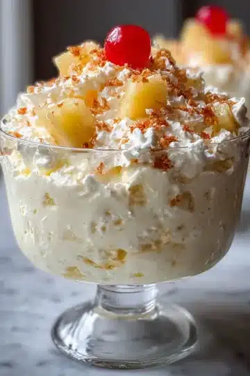 Creamy Pineapple Dessert Fluff