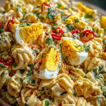Egg Pasta Salad
