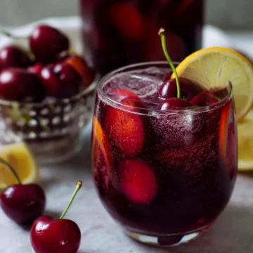 Ruby Red Cherry Sangria