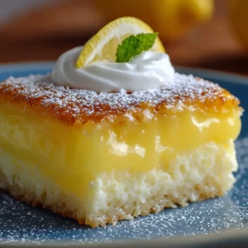 One‑Bowl Lemon Dessert