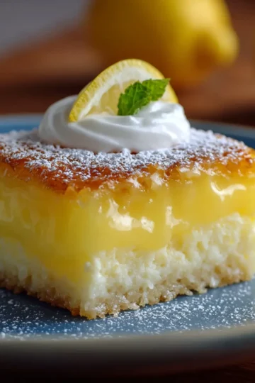 One‑Bowl Lemon Dessert