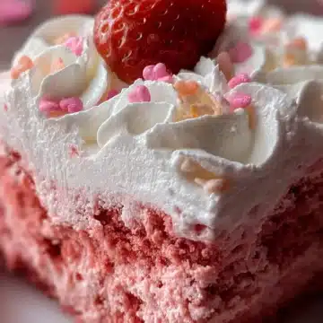 Valentine’s Day Strawberry Cake Mix Fluff