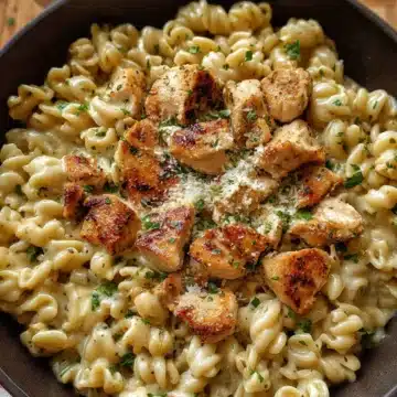 Creamy Garlic Parmesan Chicken Pasta
