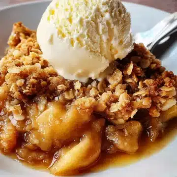 Old-Fashioned Apple Crisp