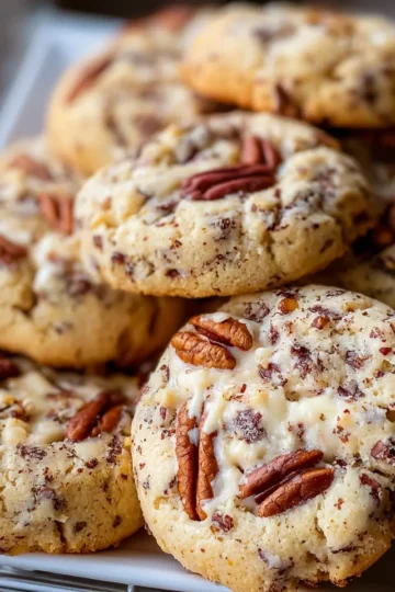 Keto Cream Cheese Pecan Cookies