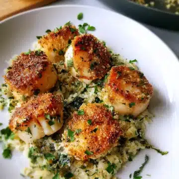 Baked Sea Scallops (Recipe Inspired by FORGOTTEN SISTERS)