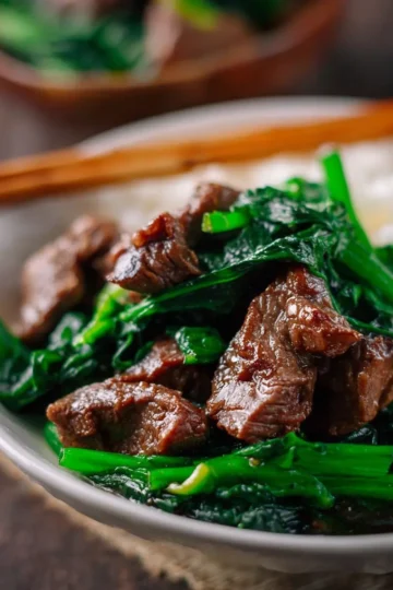 Beef with Chinese Broccoli