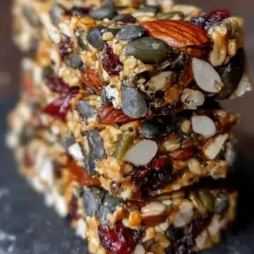 No-Bake Healthy Seed & Nut Energy Bars