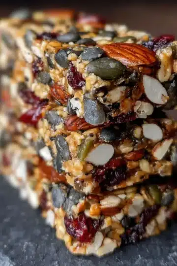 No-Bake Healthy Seed & Nut Energy Bars