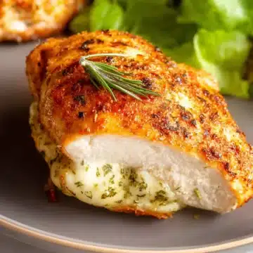 Air Fryer Mozzarella Stuffed Chicken