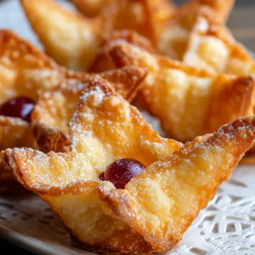 Dessert Wontons