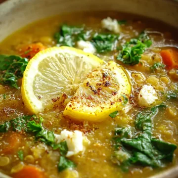 Lemon Lentil Soup