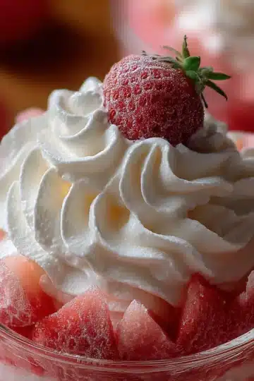 Strawberry Jello Whipped Cream Dessert
