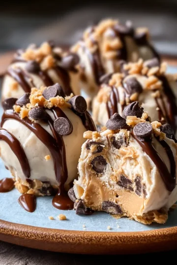 Frozen Greek Yogurt Peanut Butter Bites