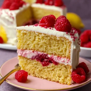 Lemon Raspberry Cake