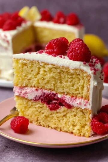 Lemon Raspberry Cake