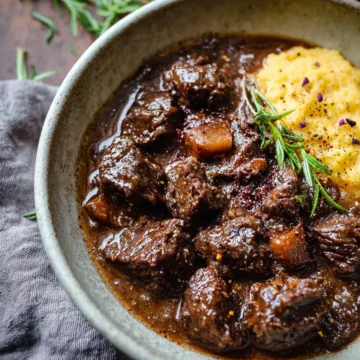 Peposo – Tuscan Red Wine Beef Stew