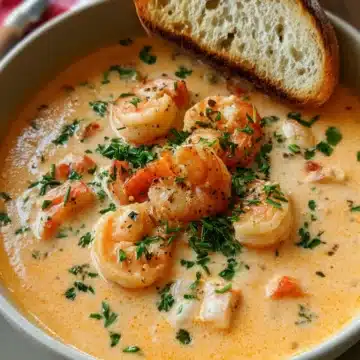 Crab and Shrimp Seafood Bisque