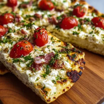 Cottage Cheese Flatbread