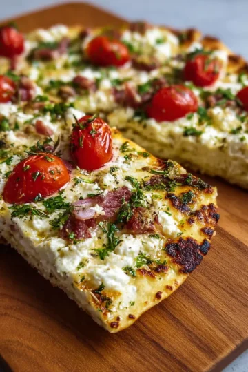 Cottage Cheese Flatbread