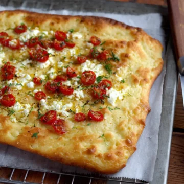 Cottage Cheese Flatbread
