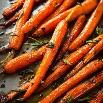Honey Balsamic Roasted Carrots