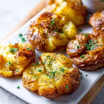 Air Fryer Smashed Potatoes
