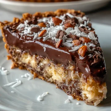 No‑Bake German Chocolate Pie