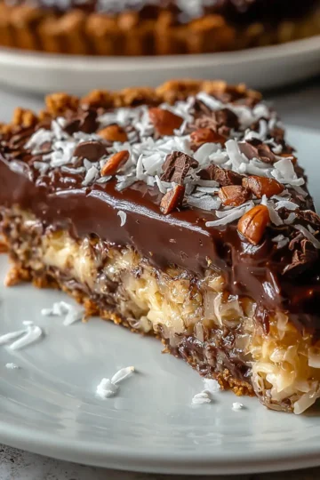 No‑Bake German Chocolate Pie
