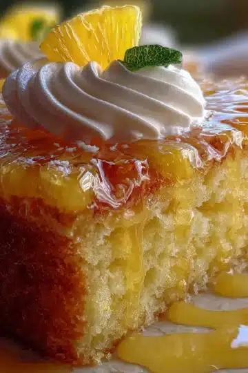 Pineapple Juice Cake