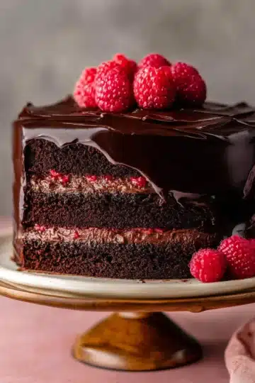 Chocolate Raspberry Cake