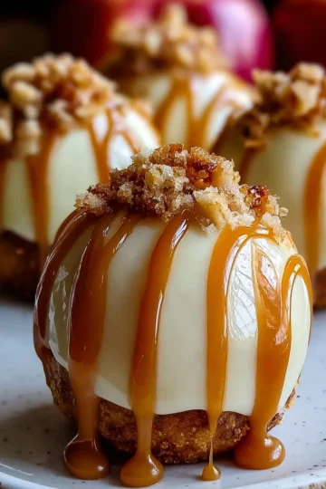 Apple Caramel Bombs