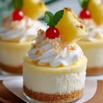 Pineapple Cheesecake Mousse