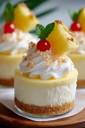 Pineapple Cheesecake Mousse