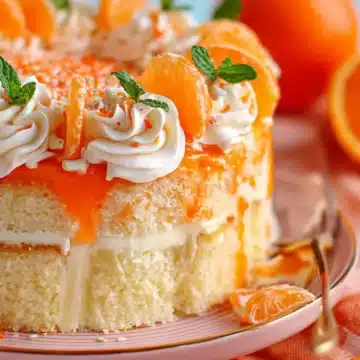 Orange Creamsicle Cake