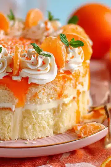 Orange Creamsicle Cake