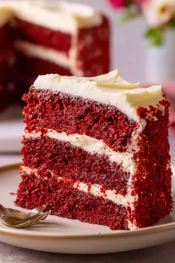 Homemade Red Velvet Cake