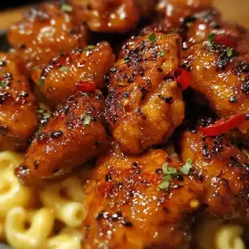 sweet and spicy honey pepper chicken