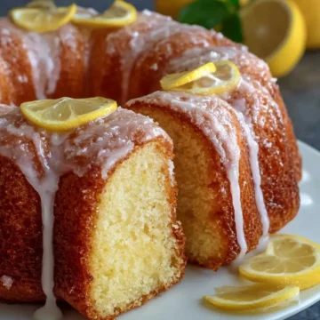 Lemon Ricotta Bundt Cake