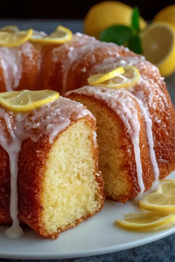 Lemon Ricotta Bundt Cake