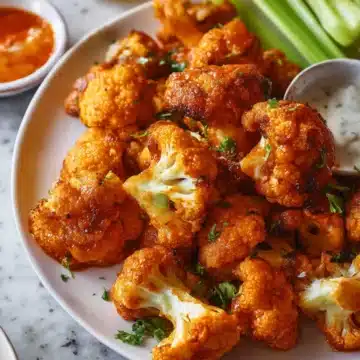 Air Fryer Buffalo Cauliflower