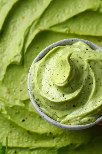 Creamy Avocado Cilantro Lime Sauce