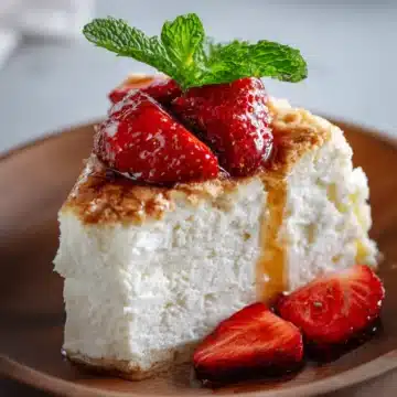 Japanese 2-Ingredient Yogurt Cheesecake